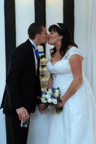 Emma and James - A Blue Themed Hotel Wedding gallery image