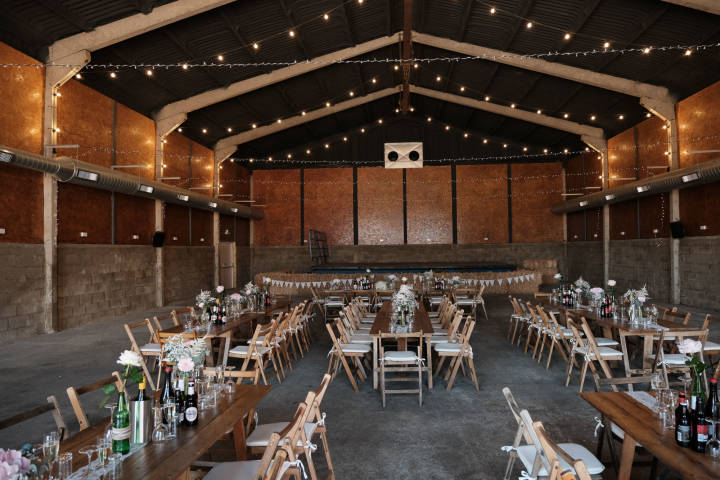 Natasha and Josh - A Summer Festival Wedding in Essex Barn Venue gallery image