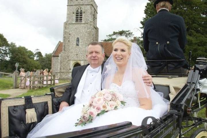 Hayley and Rich - A Fairytale White Wedding gallery image