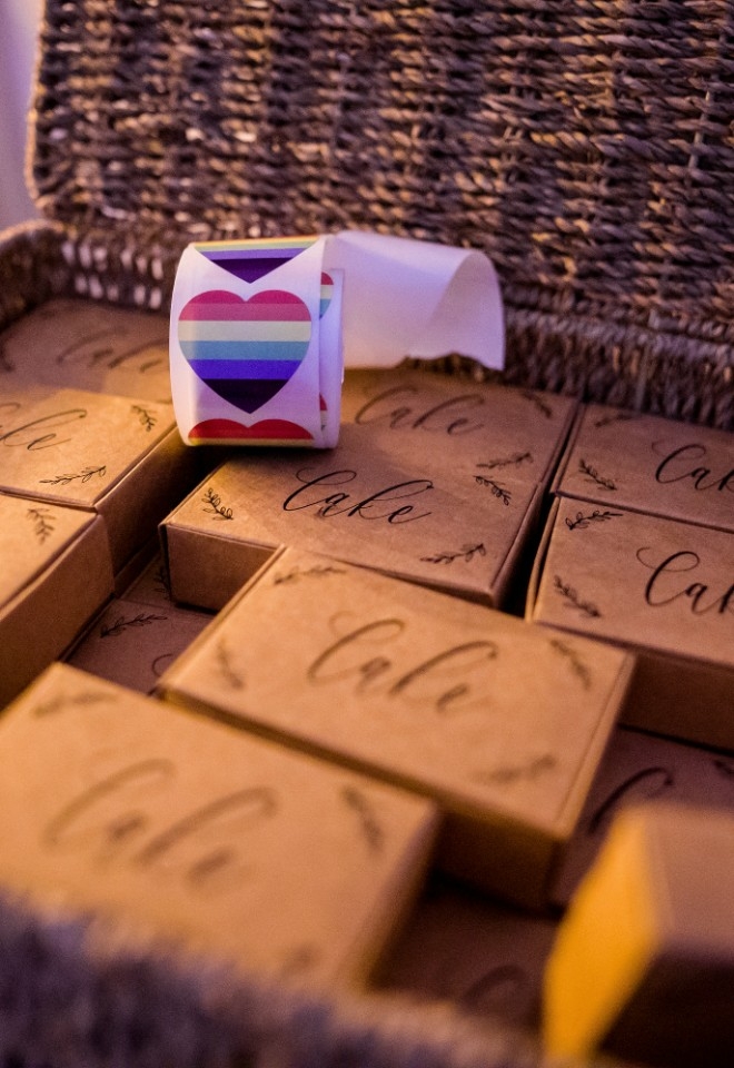 Beccy and Katie Real Wedding