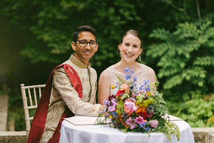 Emma and Nikul - Multi-cultural Asian Wedding in Gloucestershire Venue gallery image