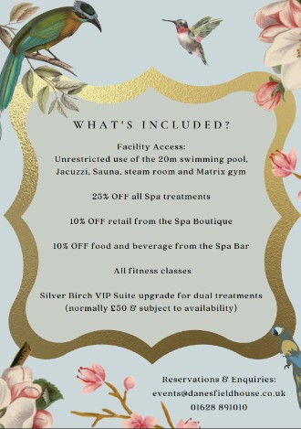 Danesfield Spa Features