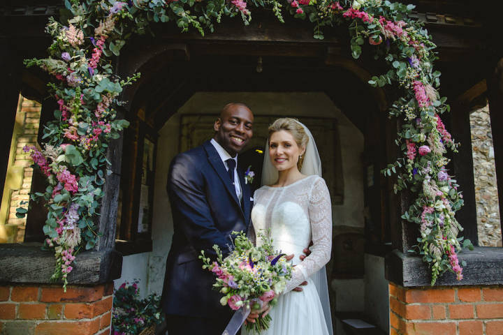 Lucy and Aaron - A Flower-Filled Country Barn Wedding in Essex gallery image