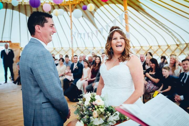 Michelle and Luke - An Fun Outdoor Tipi Wedding in Worcestershire gallery image