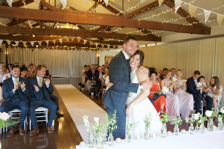 Lauren and Adam - A Rustic Summer Wedding in Hampshire Golf Club gallery image