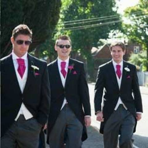 Sarah and Mike - A Traditional Big Day With A Cerise Pink Theme gallery image