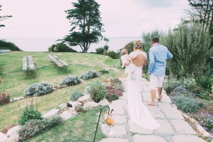 Lisa and Craig - A Boho Wedding by the Beach in Cornwall gallery image