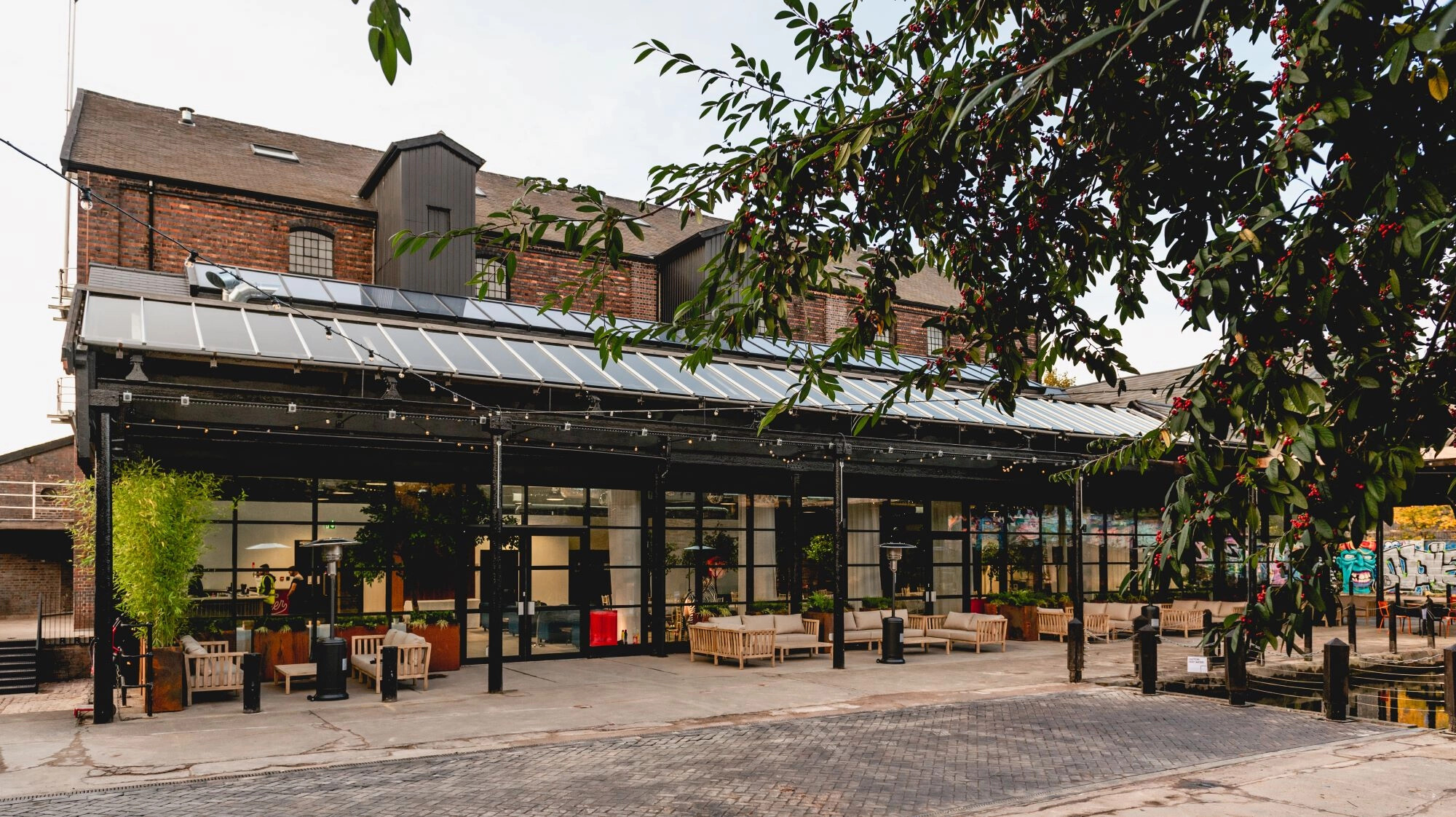 Exterior of the Bond Company