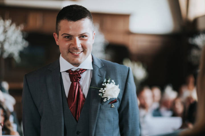 Sophia and Alex - Burgundy and Ivory Golf Club Wedding in Kent gallery image