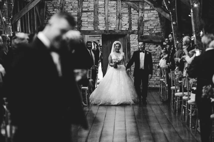 Sophie and Ben - A Cambridgeshire Barn Wedding with a Hot Pink Theme gallery image
