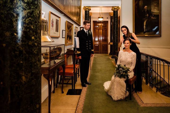 Helena and Adam - A Nautical-Themed Wedding in a Historic London Wedding Venue gallery image