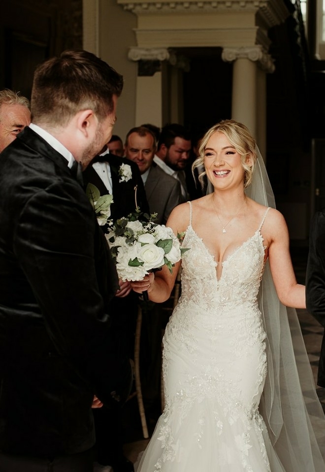 Chloe with her father and Willian
