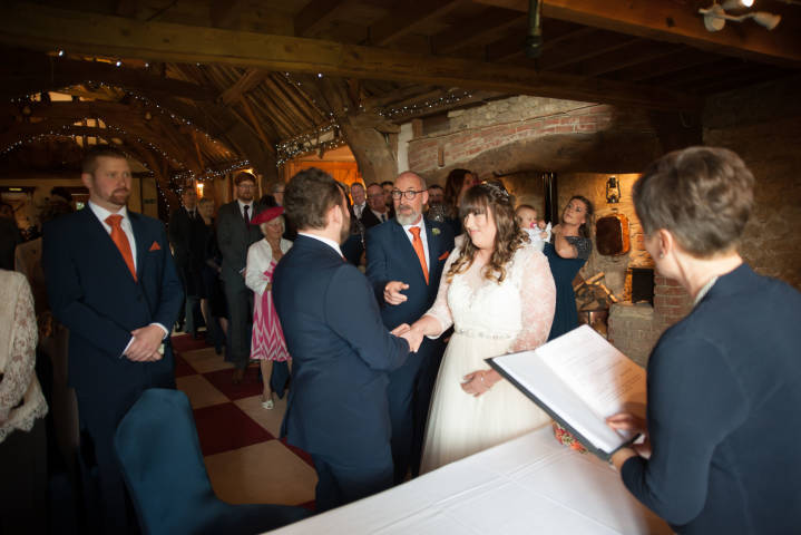 Gemma and James - An Autumnal Barn Wedding in Buckinghamshire gallery image