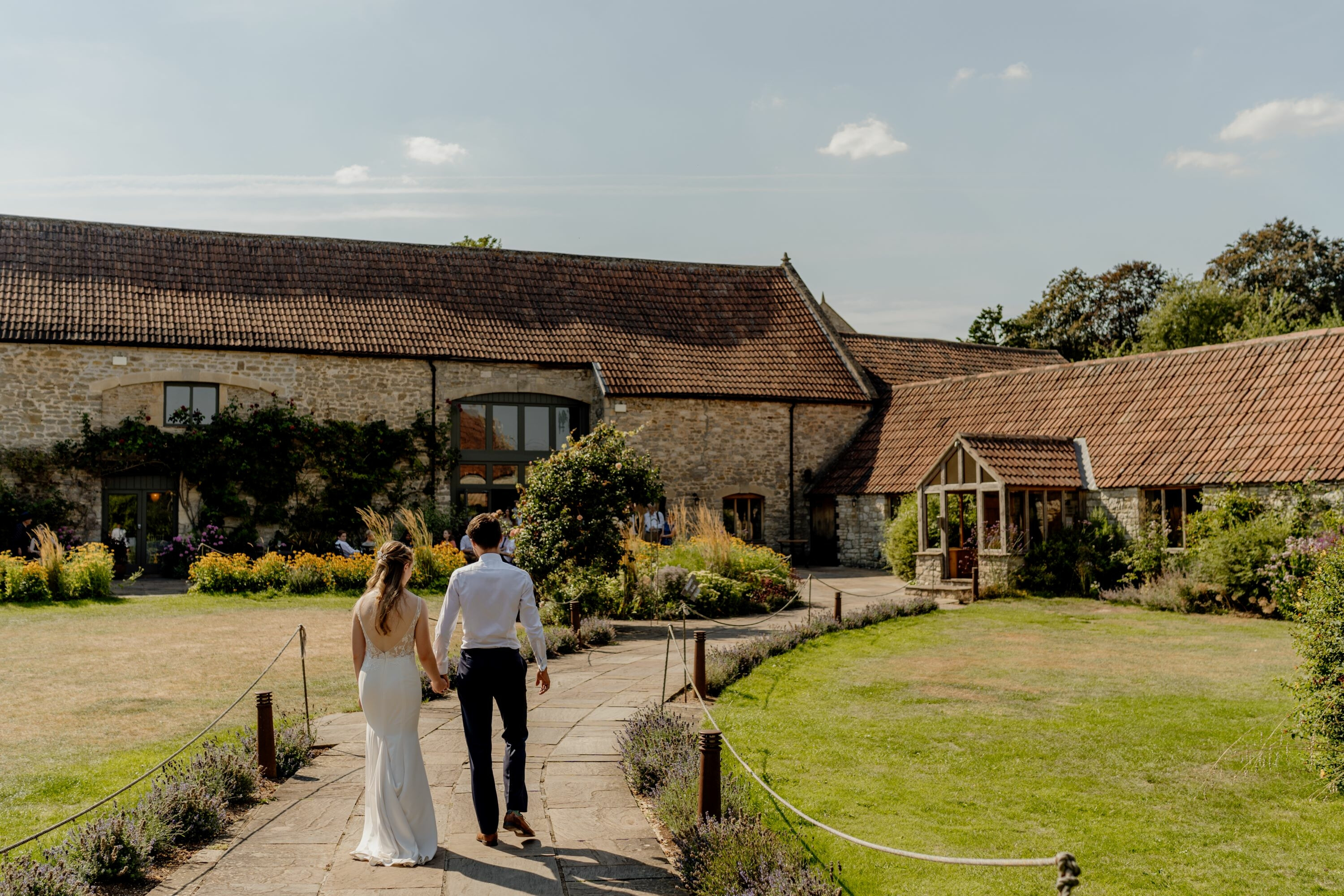 Barn at Priston Mill in the Somerset countryside