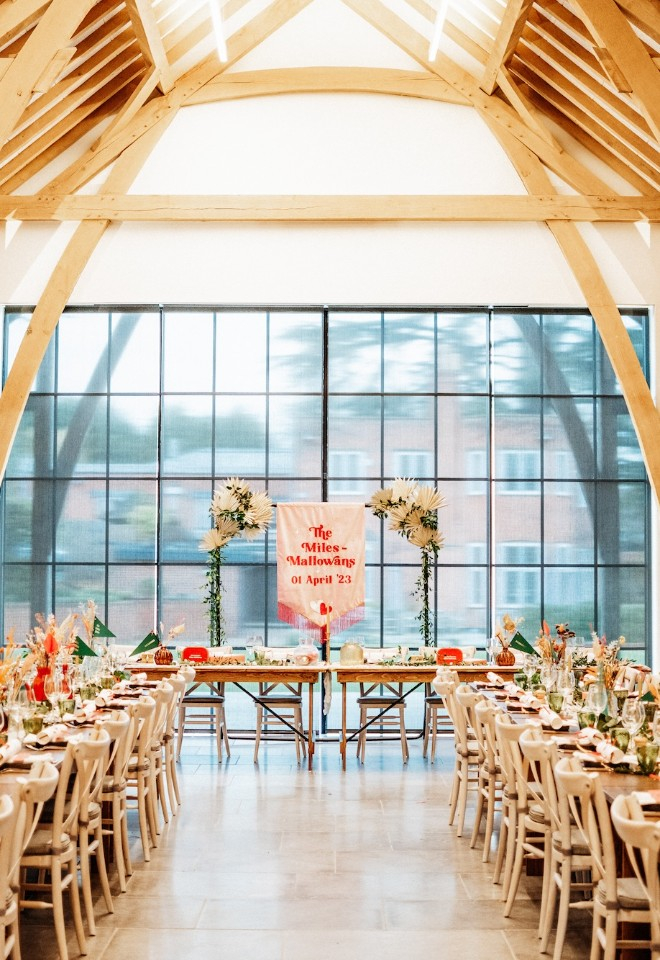 Post Barn in Newbury set for wedding breakfast