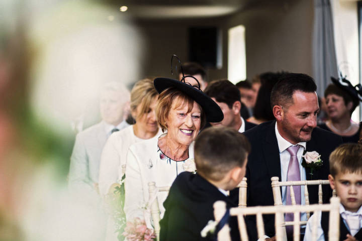 Alex and Chris - Navy and Pink Barn Wedding in Surrey gallery image