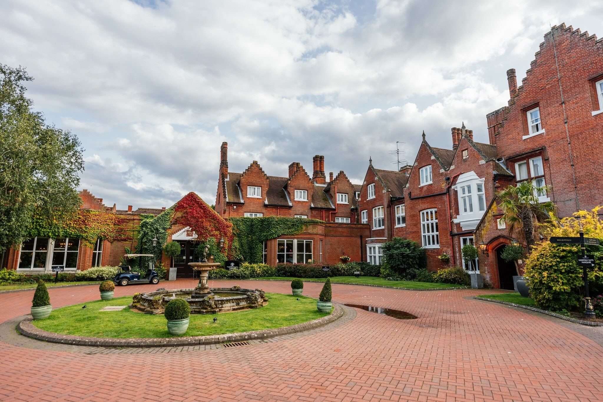 Exterior of Sprowston Manor in Norfolk