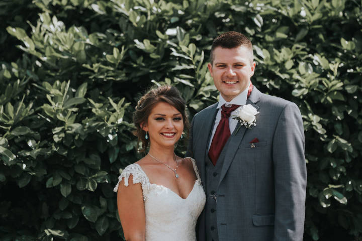 Sophia and Alex - Burgundy and Ivory Golf Club Wedding in Kent gallery image