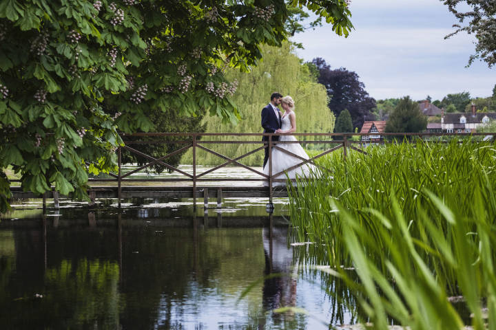 Stephanie and Alex - Lakeside Marquee Wedding in Oxfordshire gallery image