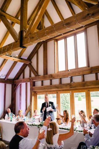 Kerrie and Tom - An Elegant Barn Wedding in Sussex gallery image