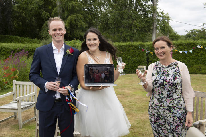 Alba and Steve - Humanist Ceremony at a Intimate Wedding Venue gallery image