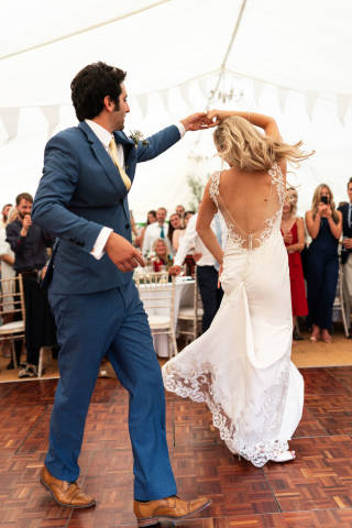 Kimmi and Sam - A Boho Wedding in Isle of Wight Barn Venue gallery image