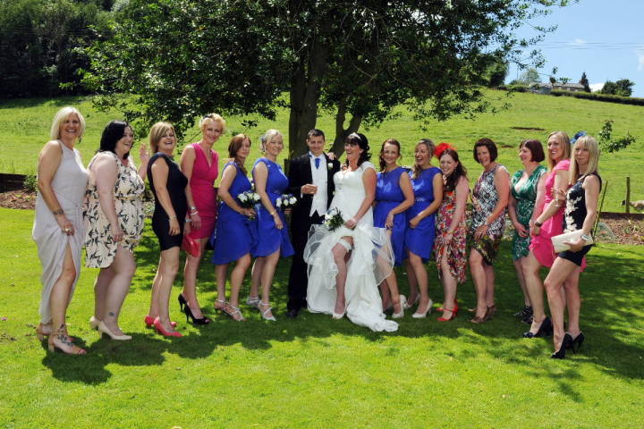 Emma and James - A Blue Themed Hotel Wedding gallery image