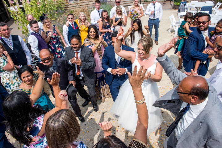 Viren and Claire - A Multi-cultural Asian Wedding in Oxfordshire gallery image