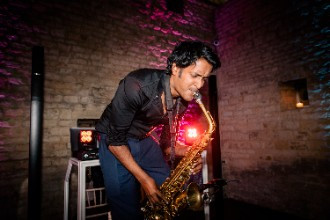 Lapstone Barn Real Wedding Saxophonist