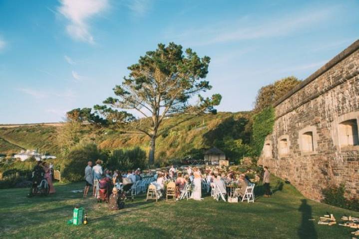 Lisa and Craig - A Boho Wedding by the Beach in Cornwall gallery image