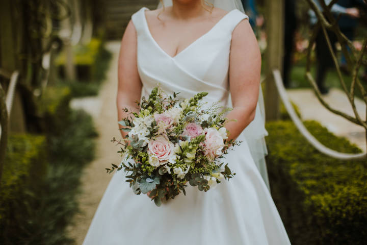 Brett and Amy - A Spring Barn Wedding in Oxfordshire gallery image