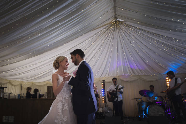 Stephanie and Alex - Lakeside Marquee Wedding in Oxfordshire gallery image