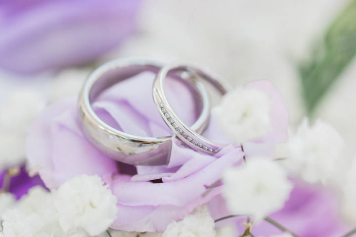 Olivia and Mark - A Soft Grey and Lavender Themed Wedding in Kent gallery image