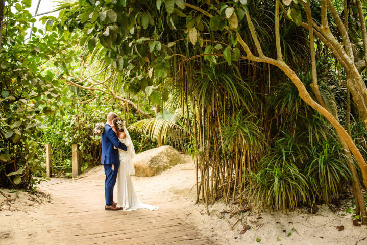 Bernice and Peter - A Rainforest Inspired Wedding At The Eden Project gallery image