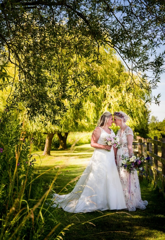 Beccy and Katie Real Wedding