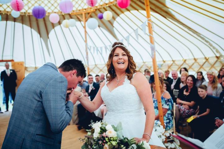 Michelle and Luke - An Fun Outdoor Tipi Wedding in Worcestershire gallery image