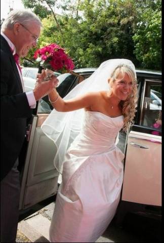 Sarah and Mike - A Traditional Big Day With A Cerise Pink Theme gallery image