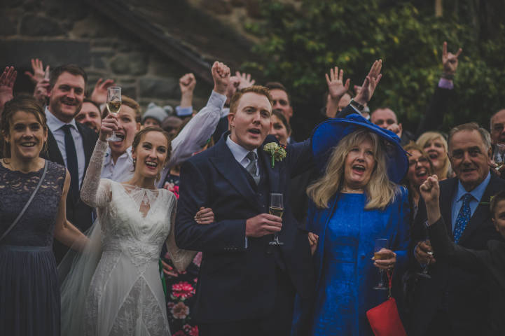 Megan and Oliver - An Autumn Wedding in Welsh Country House gallery image