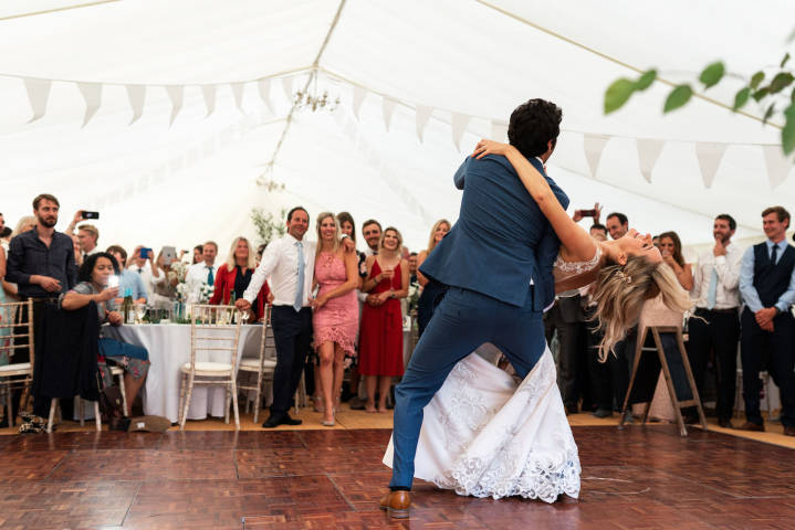 Kimmi and Sam - A Boho Wedding in Isle of Wight Barn Venue gallery image
