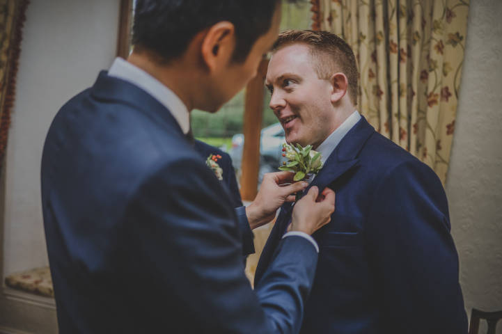 Megan and Oliver - An Autumn Wedding in Welsh Country House gallery image