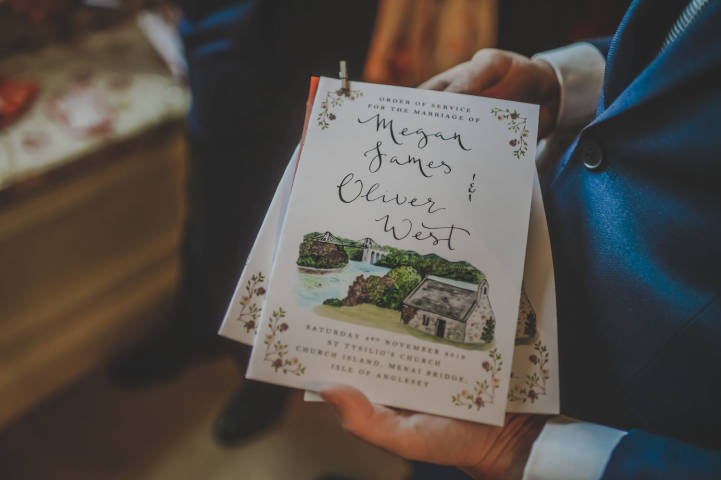 Megan and Oliver - An Autumn Wedding in Welsh Country House gallery image