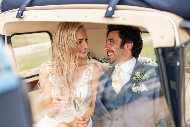 Kimmi and Sam - A Boho Wedding in Isle of Wight Barn Venue gallery image