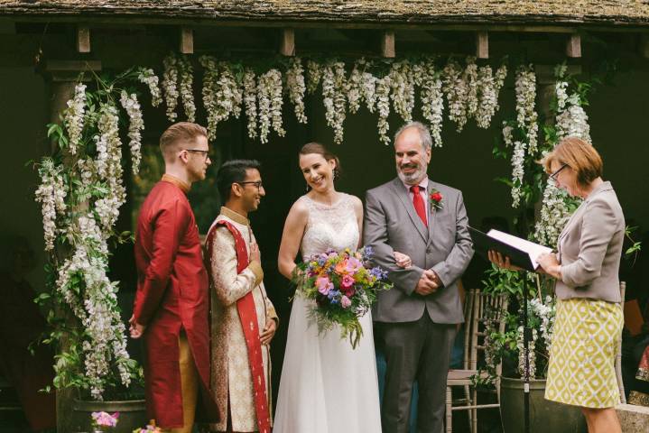 Emma and Nikul - Multi-cultural Asian Wedding in Gloucestershire Venue gallery image