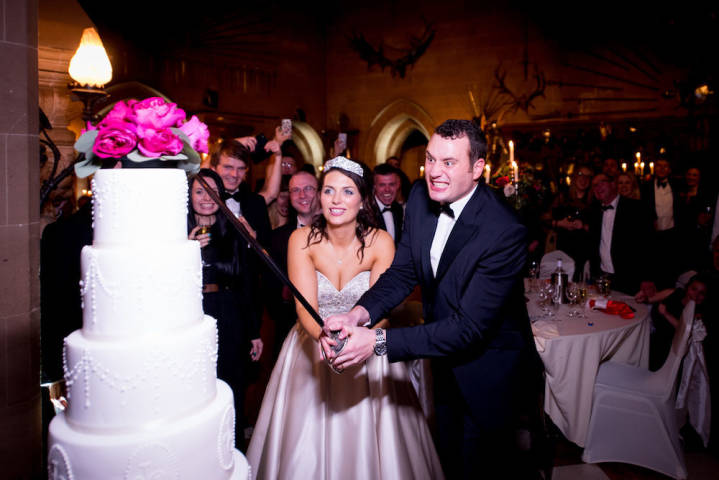 Chelsey and James - An Elegant, Christmas Wedding at Warwick Castle gallery image