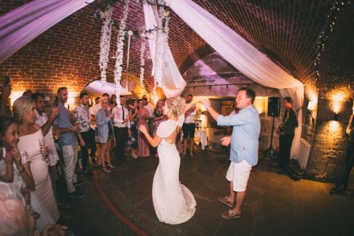Lisa and Craig - A Boho Wedding by the Beach in Cornwall gallery image