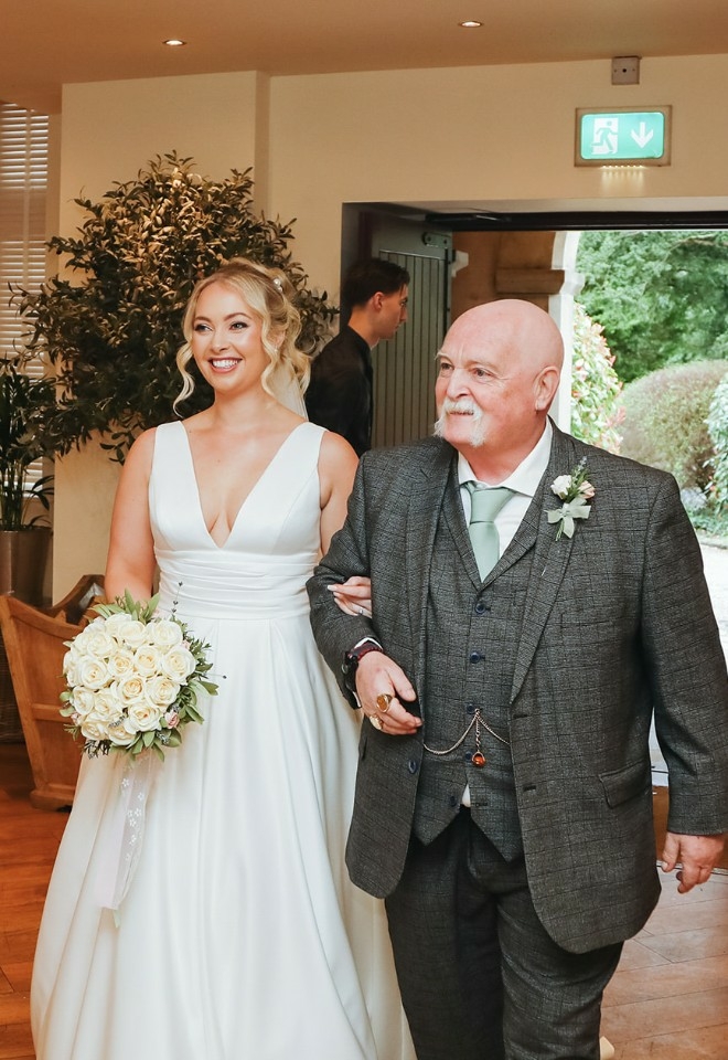 Mitton Hall real wedding