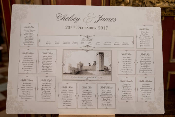 Chelsey and James - An Elegant, Christmas Wedding at Warwick Castle gallery image