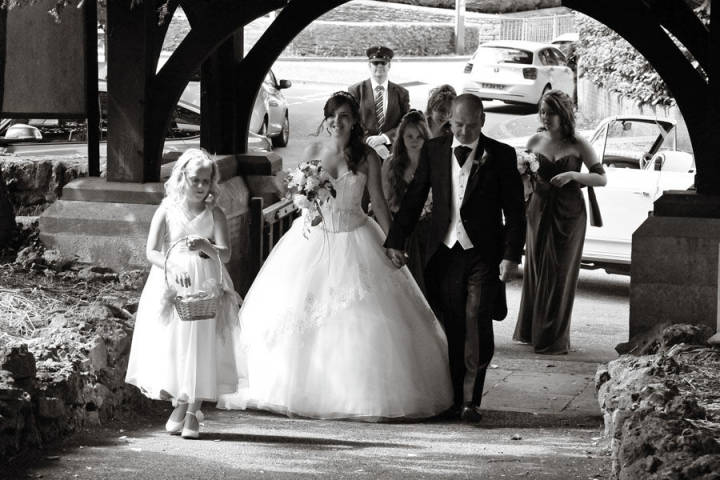 Sara and Jamie - A Local Church Wedding gallery image