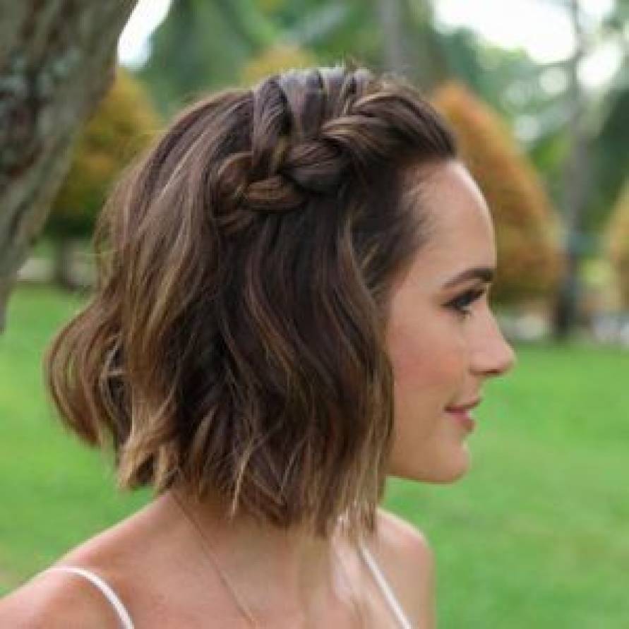 Bridal Style For Short Hair Guides For Brides