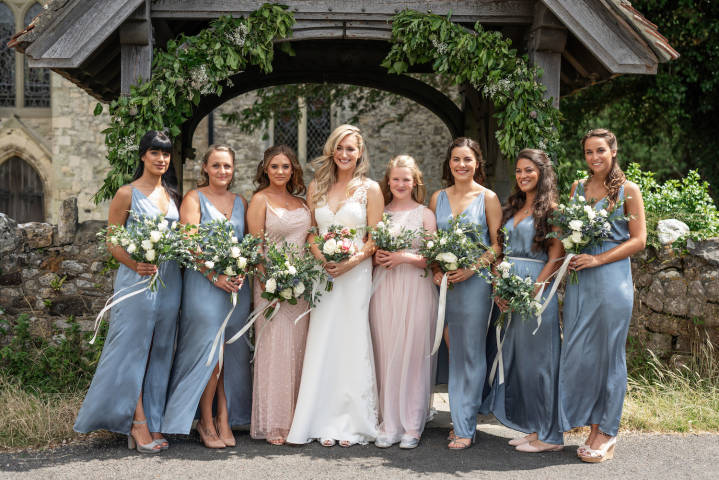 Kimmi and Sam - A Boho Wedding in Isle of Wight Barn Venue gallery image